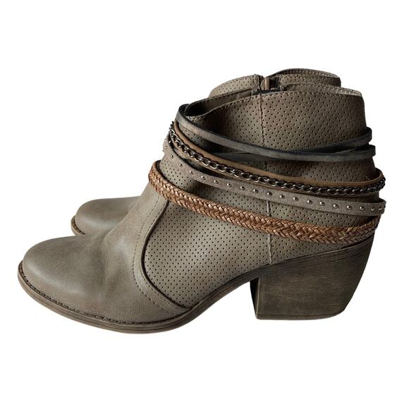 R2 Women's Skylar Ankle Booties Size 8.5M - Picture 4 of 11